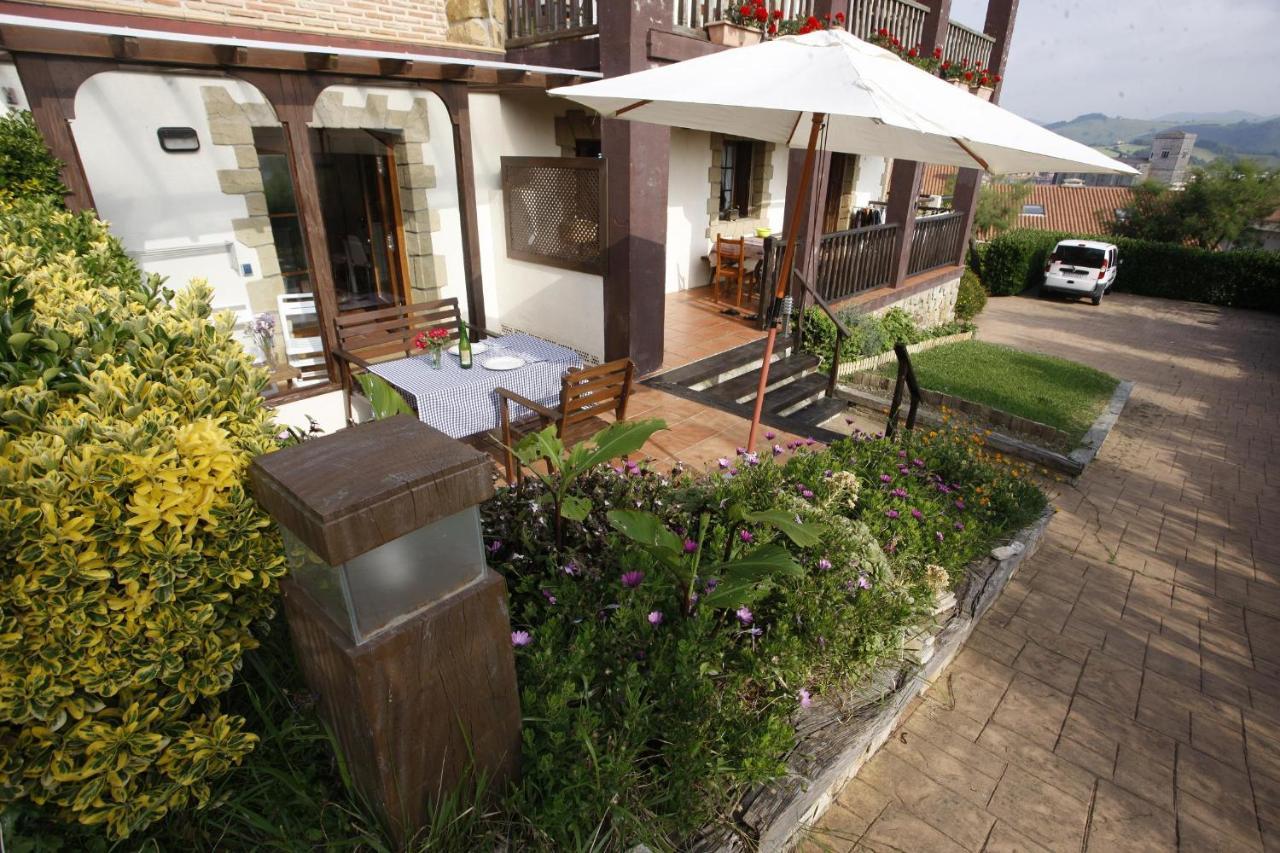 2 Habit, Sala, Terraza, Jardin, Parking Gratis Lägenhet Zumaia Exteriör bild